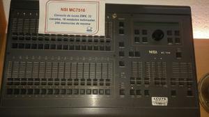 Consola de iluminación NSI - MC  DMX  módulos