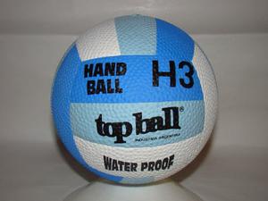 Pelota Handball Nº 3 Top-ball Cuero Sintético Vulcanizado.