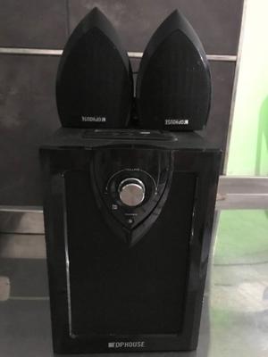 Sistema De Sonido Tophouse 2.1 Muy Buen Estado - Funcionando