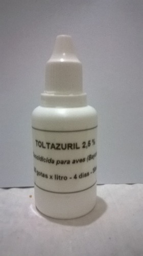 Toltrazuril 2,5% (baicox) Para Aves - Coccidio