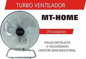 Turbo Ventilador Mt Home/alpaca 20 Industrial Giratorio