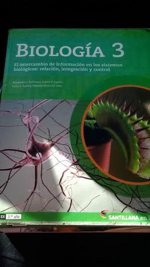 Vendo libro de Biología 3