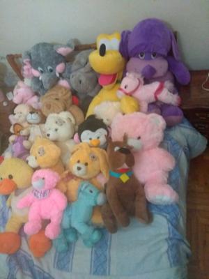 21 peluches buen estado