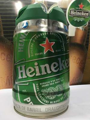 Barril De Cerveza Heineken Vacio 5l.