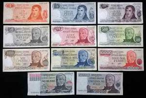 Billetes Argentinos Antiguos - Excelente Estado - $40 C/u