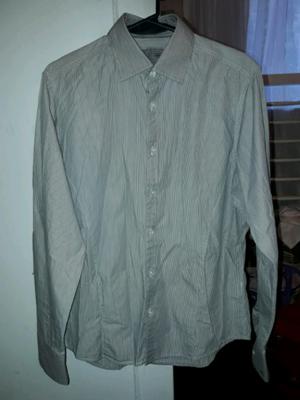 Camisa hombre talle s gris