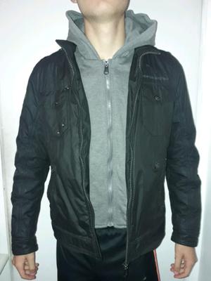 Campera abrigada talle L hombre