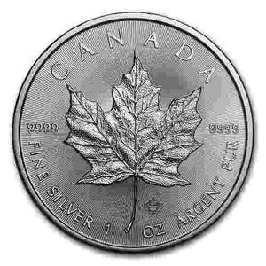 Canadá Maple Leaf  Moneda De Plata 