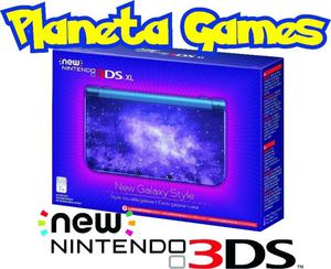 New Nintendo 3ds XL Edicion Limitada Galaxy Nuevas Caja
