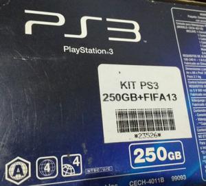PS3 con juegos y joysticks