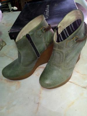 Vendo botas verdes 