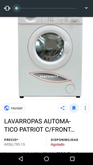 Vendo lavarropas automático