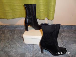 BOTAS DE CUERO TALLE 40