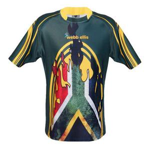 Camiseta Rugby Webb Ellis Modelo Sudafrica