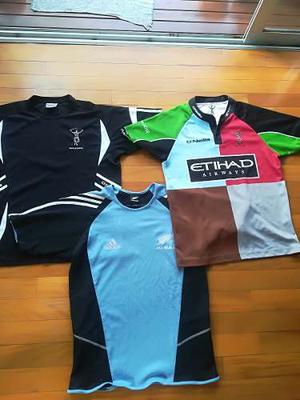Camisetas Rugby Harlequins Y adidas All Blacks