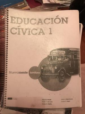 Educación cívica 1 ed Santillana
