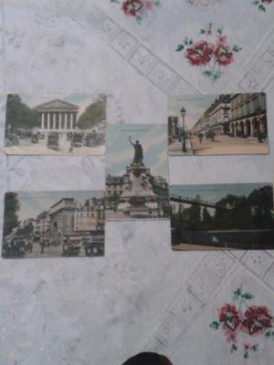 Tarjetas postales antiguas Paris