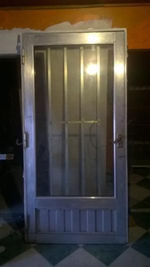 puerta aluminio pesado con dvh