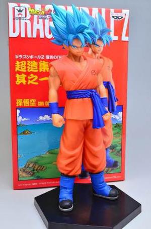 Figura De Goku Blue Muñeco De Dragon Ball Z Super