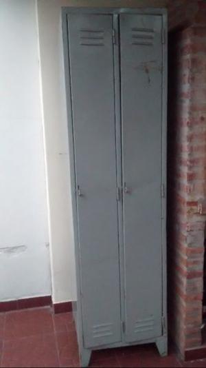 Guardaropas metálicos lockers de dos puertas de vestuarios