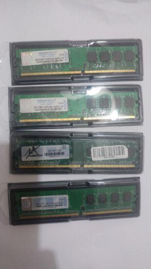 Memorias Ram de PC DDR1 y DDR 2