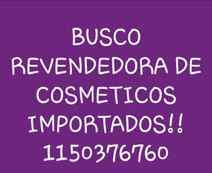 Busco revendedora de cosmeticos importados