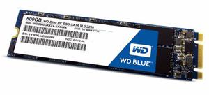 Disco Solido Ssd Wd Blue 500gb Memoria M2 P/ Notebook Y Pc