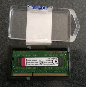 Memoria RAM DDR3 Kingston de 4GB (Nueva)