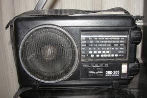 Radio portatil Grundig GRD305, con FM y onda corta