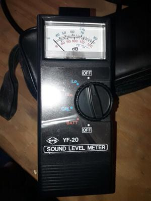 Sonometro para medicion de ruidos