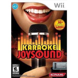 Videojuego Karaoke Joysound - Nintendo Wii (bundle)