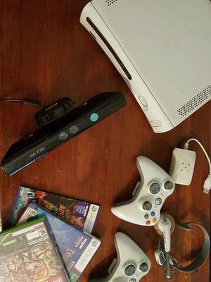 Xbox  Gb + 2 Joystick + Kinect
