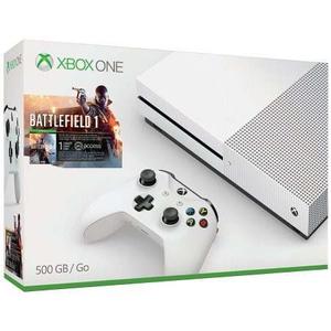 Xbox One S + 1 Joystick + Battlefield 1