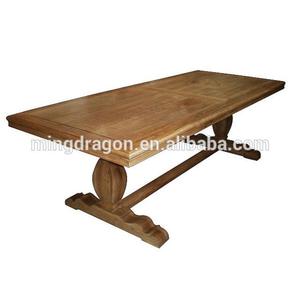 mesa de comedor de cedro extendible $