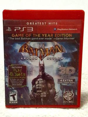 Batman Arkham Asylum Físico PS3 Play4Fun