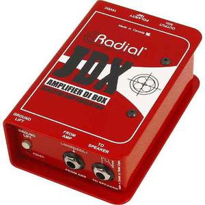 Caja Directa Para Amplificador De Guitarra Bajo Radial Jdx48
