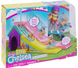 Chelsea Barbie Pista De Patinaje, Articulada  Mattel