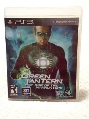 Green Lantern Rise of The Manhunters Físico PS3 Play4Fun