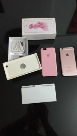 IPhone 6s rose gold 64 gb libre impecable