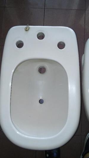 Inodoro + bidet usado