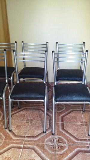 Juegos de 6 sillas direc de fabrica $
