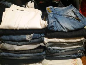 Lote de 19 jeans mujer talles 38 Usados Buen estado!!!