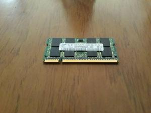MEMORIA DE 2 GB DDR2 MARCA SAMSUNG PARA NOTEBOOK
