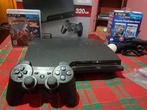 Playstation 3 Sony + Ps Move + Juegos