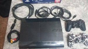 Playstation 3 Usada + Joystick - Con 4 Juegos Dig- Impecable