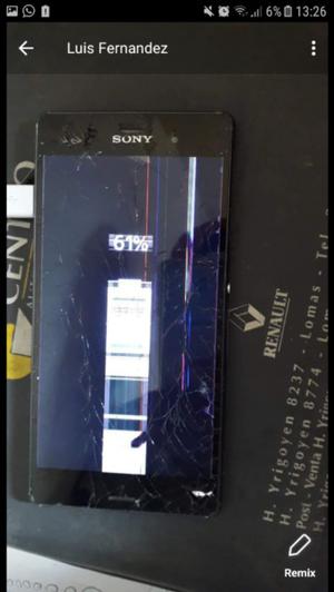 Sony Z3 roto el touch.