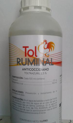 Toltrazuril 2,5% (baycox) Anticoccidio 30 cc