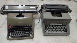 maquinas de escribir x 2