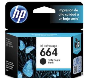 CARTUCHOS HP 664 NEGRO ORIGINAL