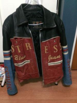 Campera de cuero vintage